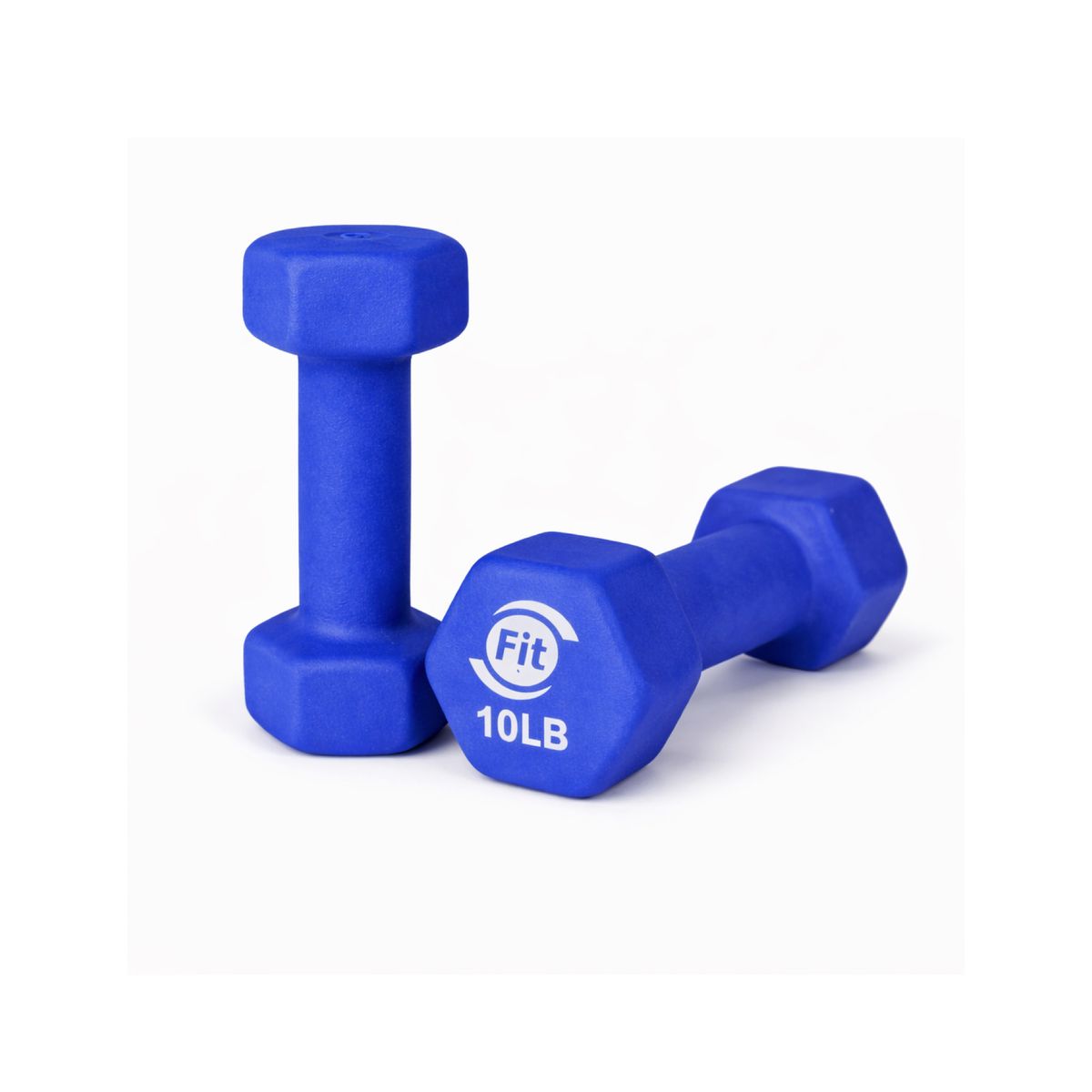 FIT - MANCUERNA HEXAGONAL EN NEOPRENO 10LB