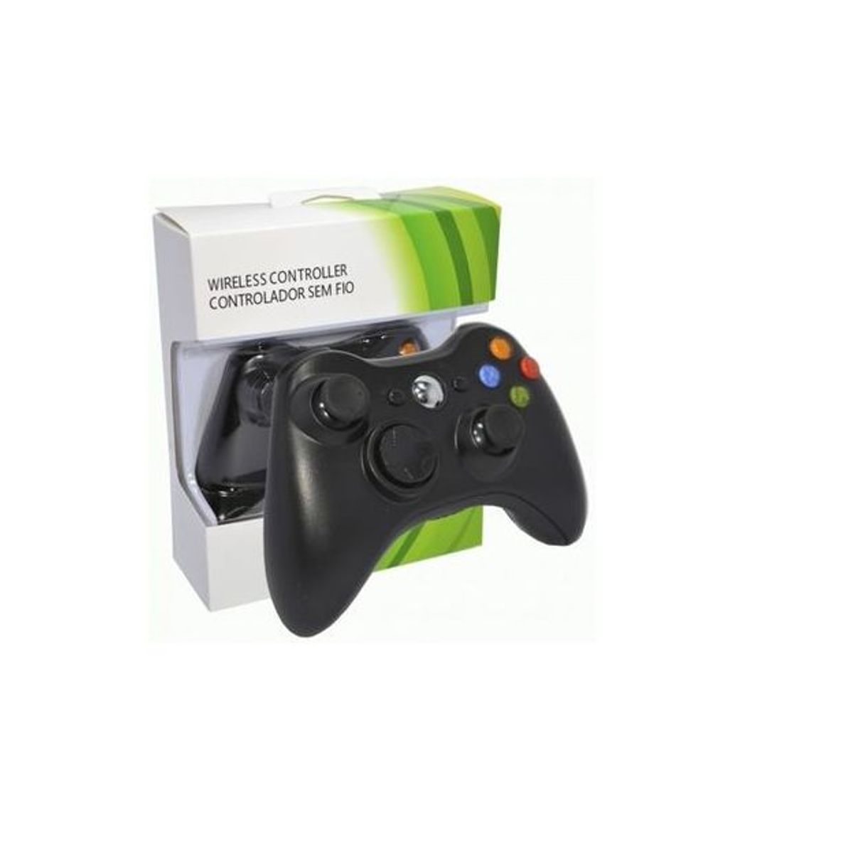 GENERICO - Control De consola Xbox 360 Inalambrico Negro