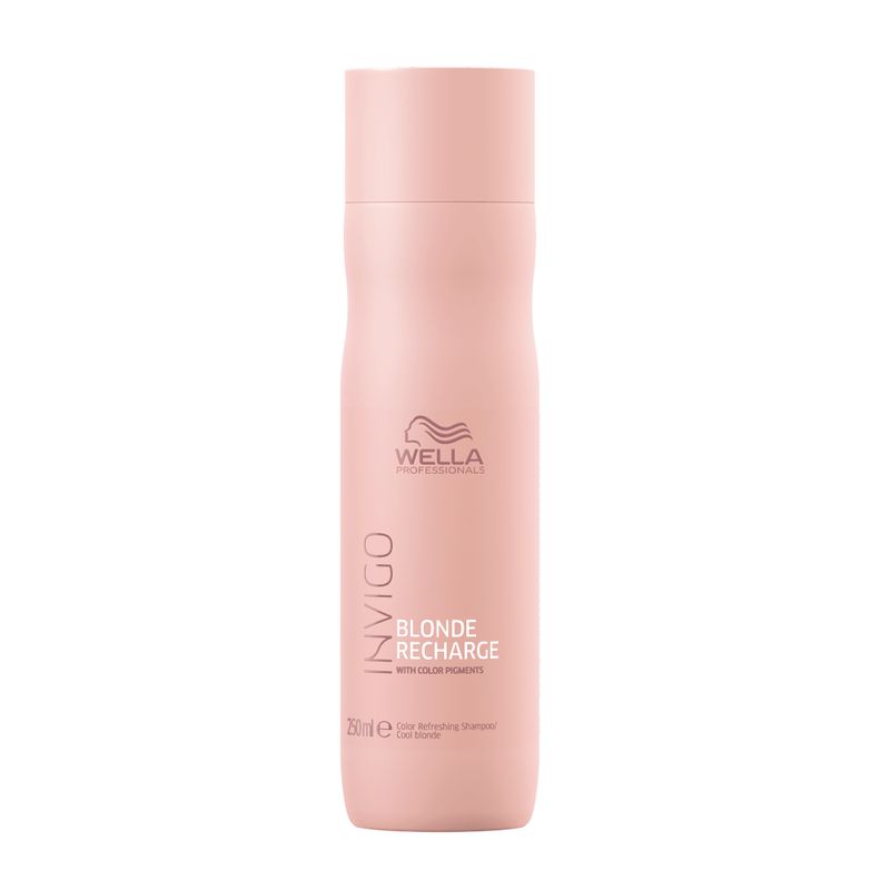 WELLA - Shampoo Wella Professionals Invigo Blonde Recharge 250ml.---
