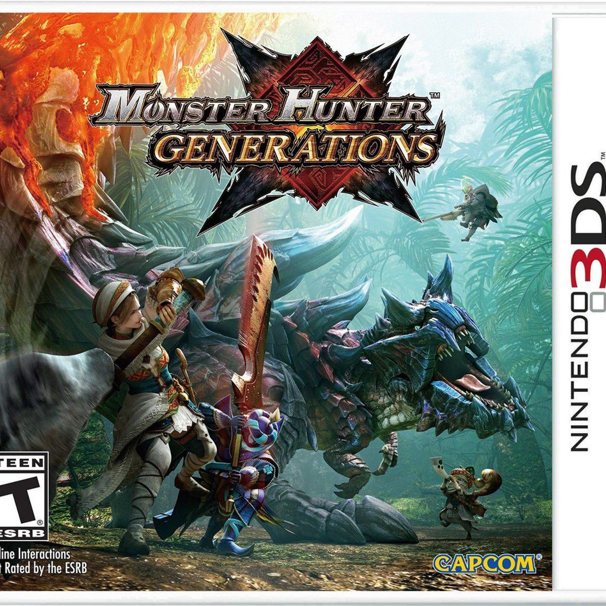 CAPCOM - Monster hunter generations - nintendo 3ds