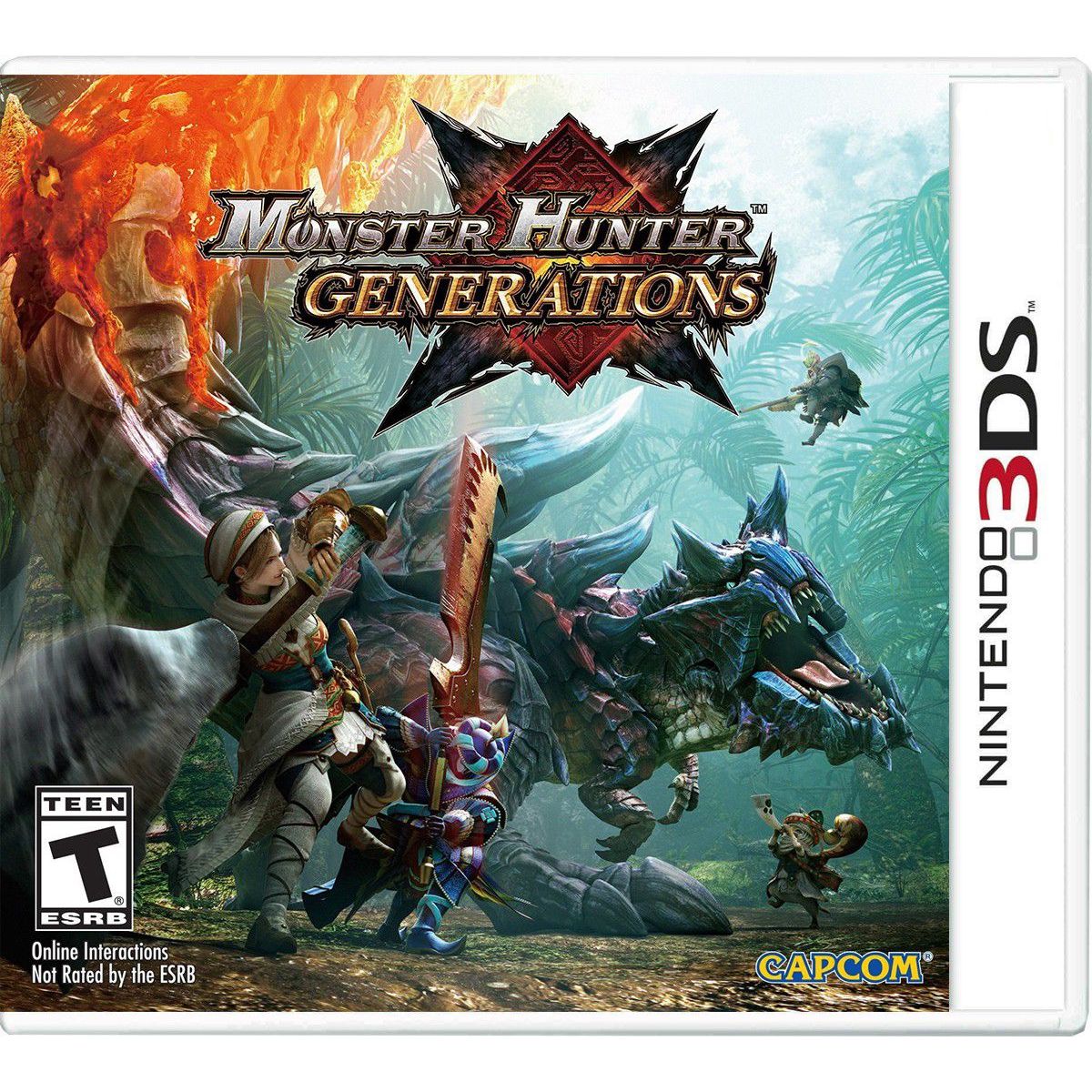 CAPCOM - Monster hunter generations - nintendo 3ds