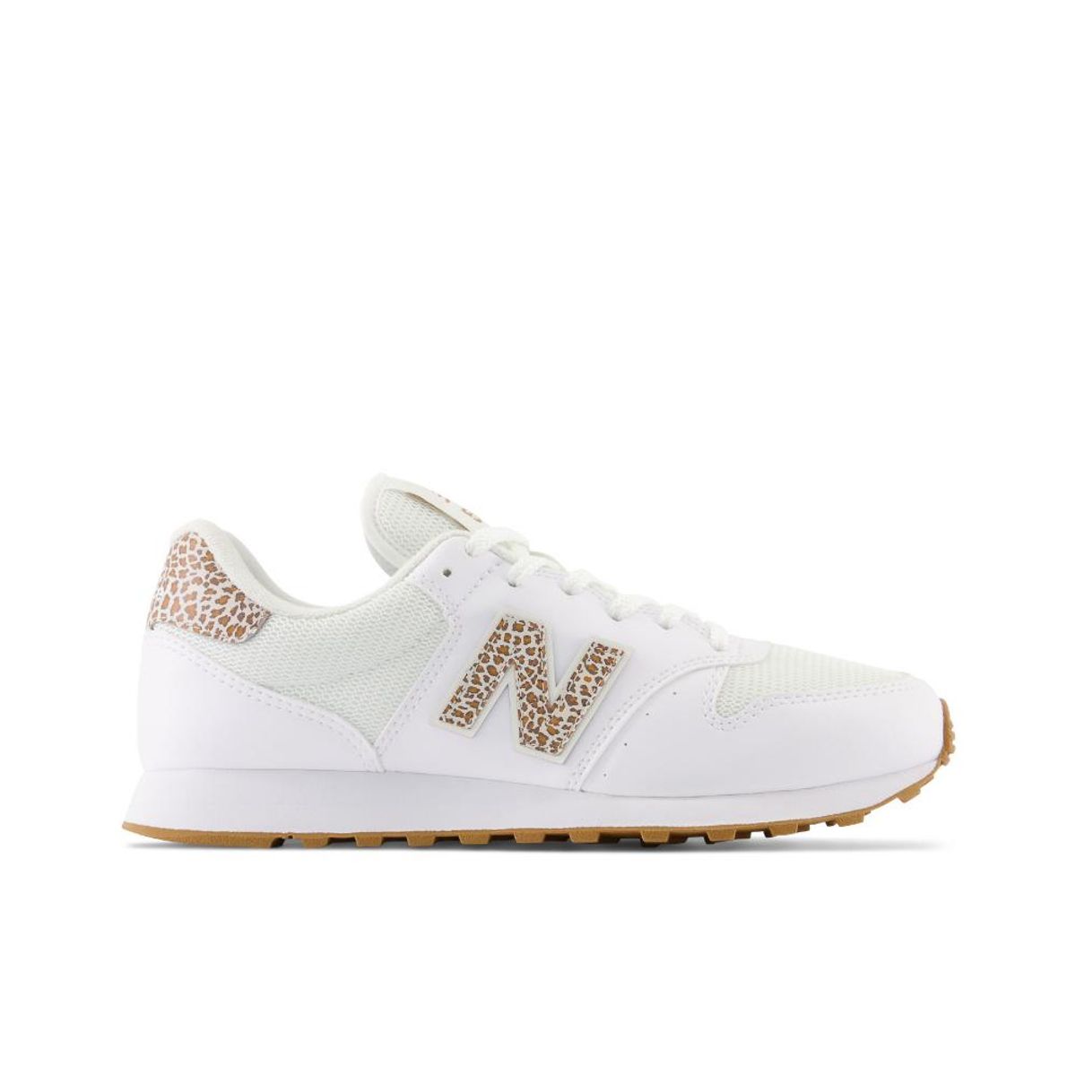 NEW BALANCE - Tenis New Balance 500 Clásicos Mujer-Blanco