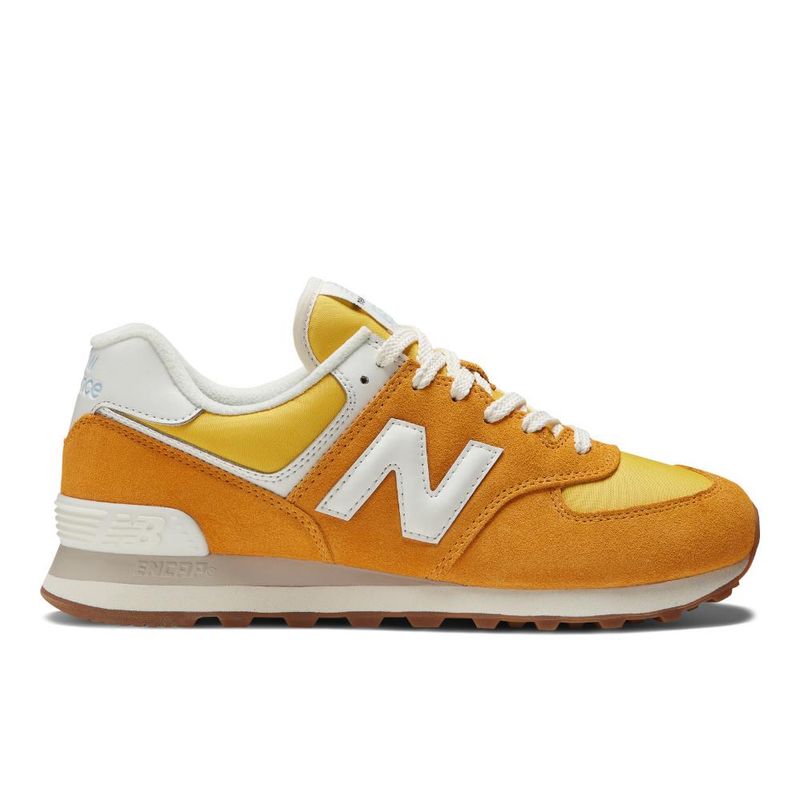 NEW BALANCE - Tenis New Balance 574 Clásicos-Amarillo