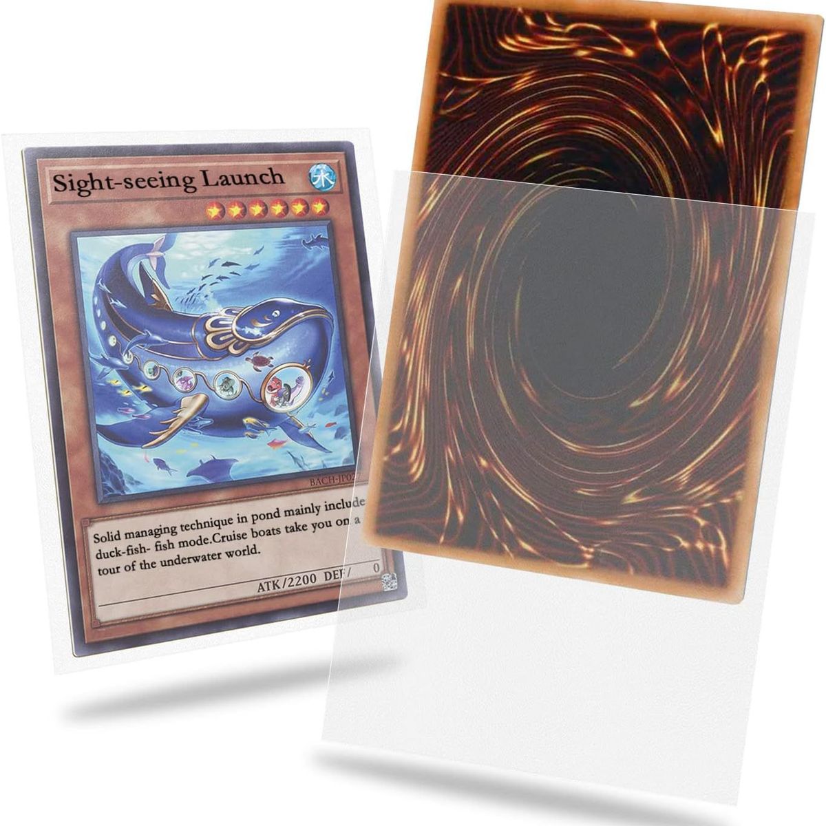 GENERICO - 100 Fundas Compatibles con Cartas Yugioh Pokemon
