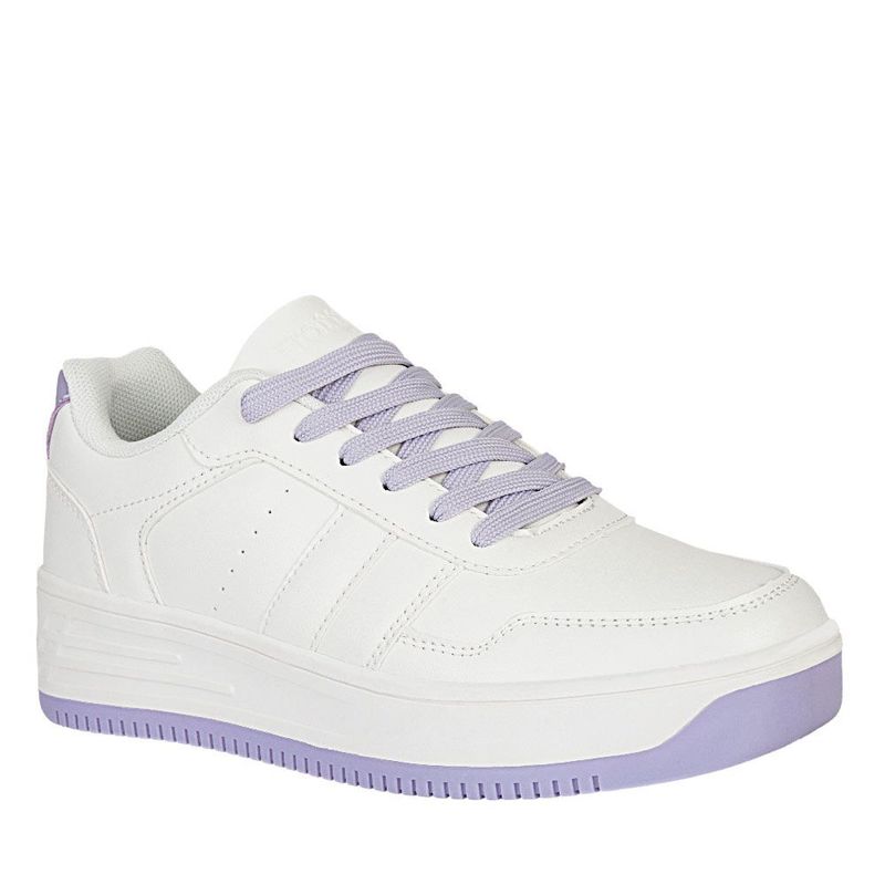 FRATTINI BELA - Tenis de Mujer marca FRATTINI BELA en Color BLANCO LILA   TENIS SW307