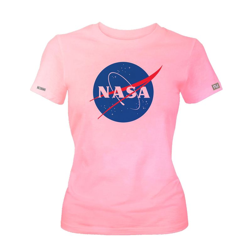 GENERICO - Camiseta Dama Nasa Logo mujer Original Nu Crown