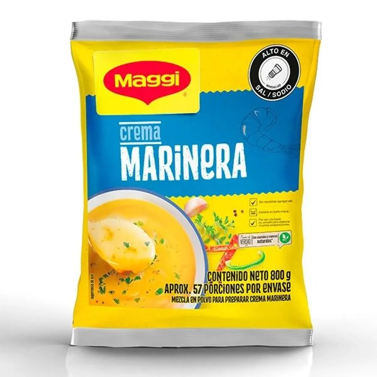MAGGI - Crema Marinera Maggi X 800g