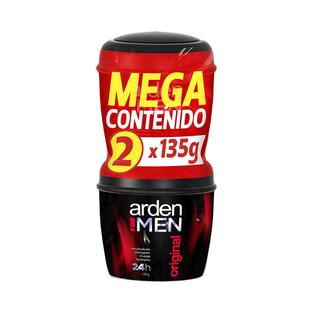 ARDEN FOR MEN - Promoción Arden for Men Desodorante Original 135gr x2 und
