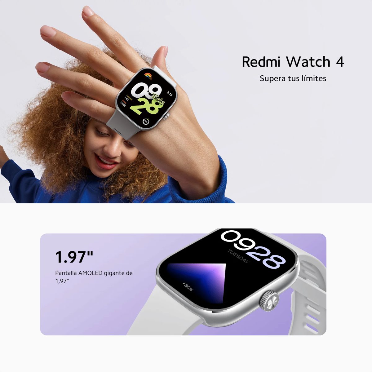 XIAOMI - Xiaomi Redmi Watch 4 Smartwatch Llamadas Reloj Inteligente.