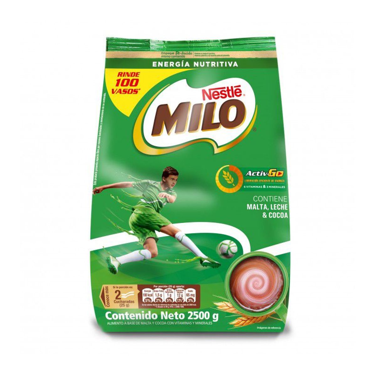 NESTLE - Milo en Polvo X 2500g