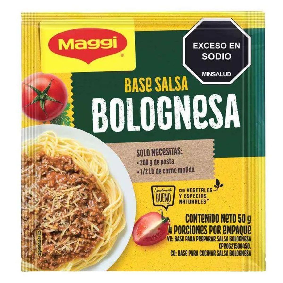 MAGGI - Base Salsa Boloñesa Maggi X 50g
