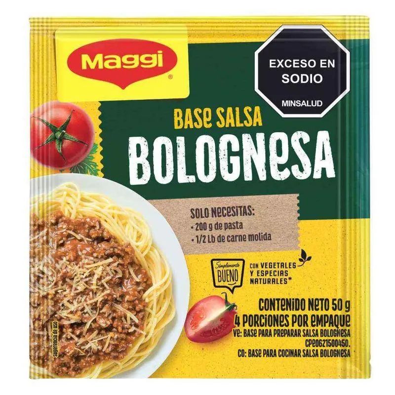 MAGGI - Base Salsa Boloñesa Maggi X 50g