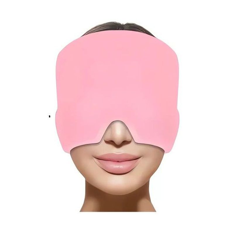 MILOPTS - Gorro Gel Alivio Migraña Dolor Cabeza Compresa Frio Caliente
