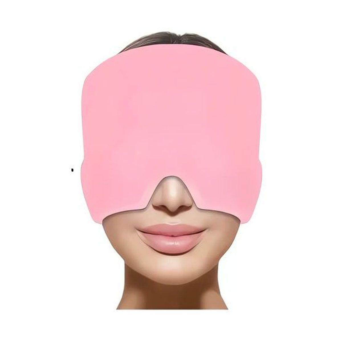 GENERICO - Gorro Gel Alivio Migraña Dolor Cabeza Compresa Caliente Frio