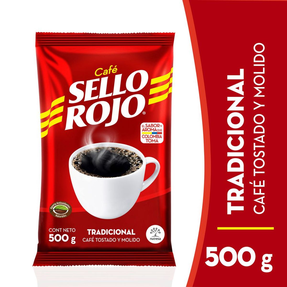 SELLO ROJO - Café Sello Rojo Tradicional X 500g