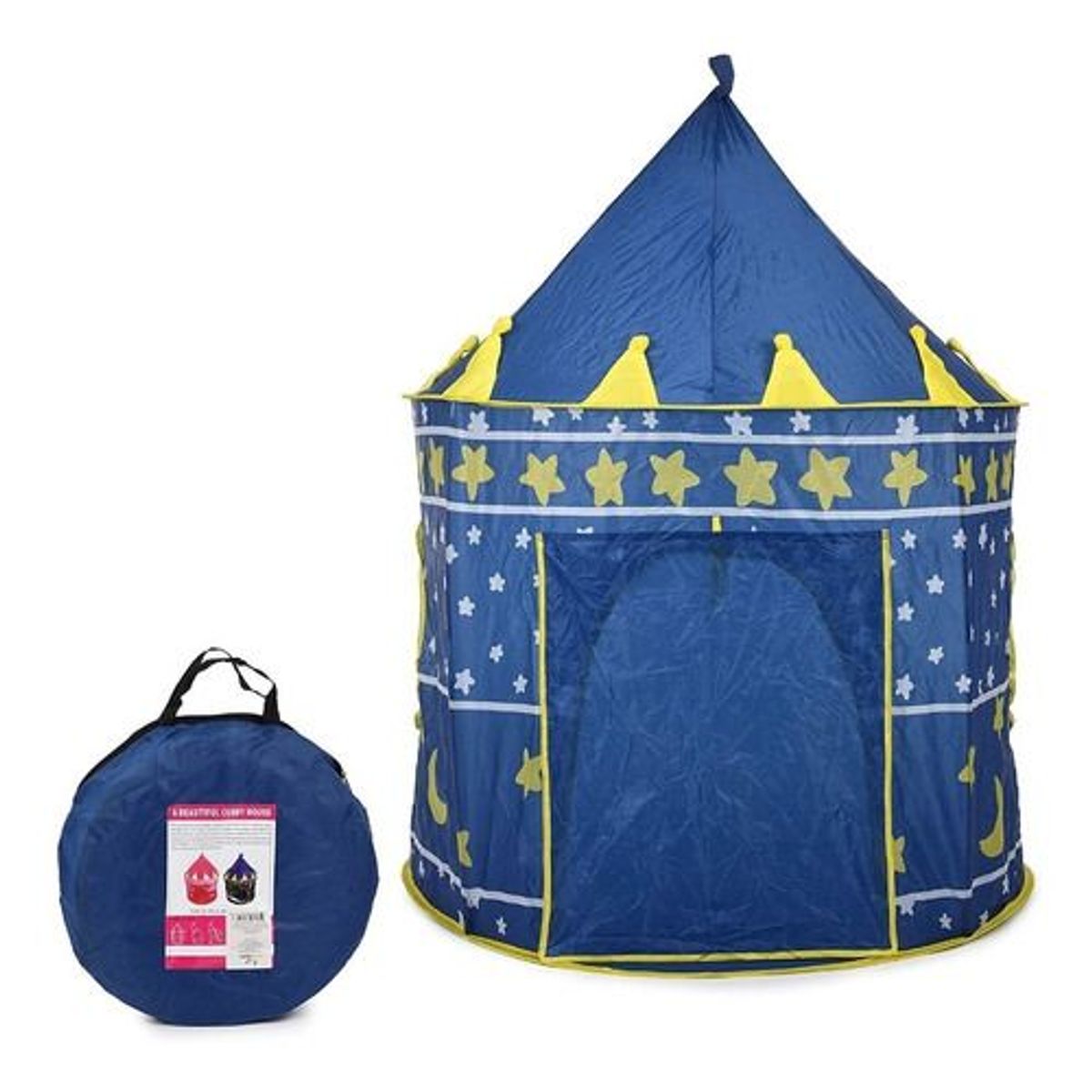 GENERICO - Carpa Infantil Casita De Juegos Camping Para Niños AZUL