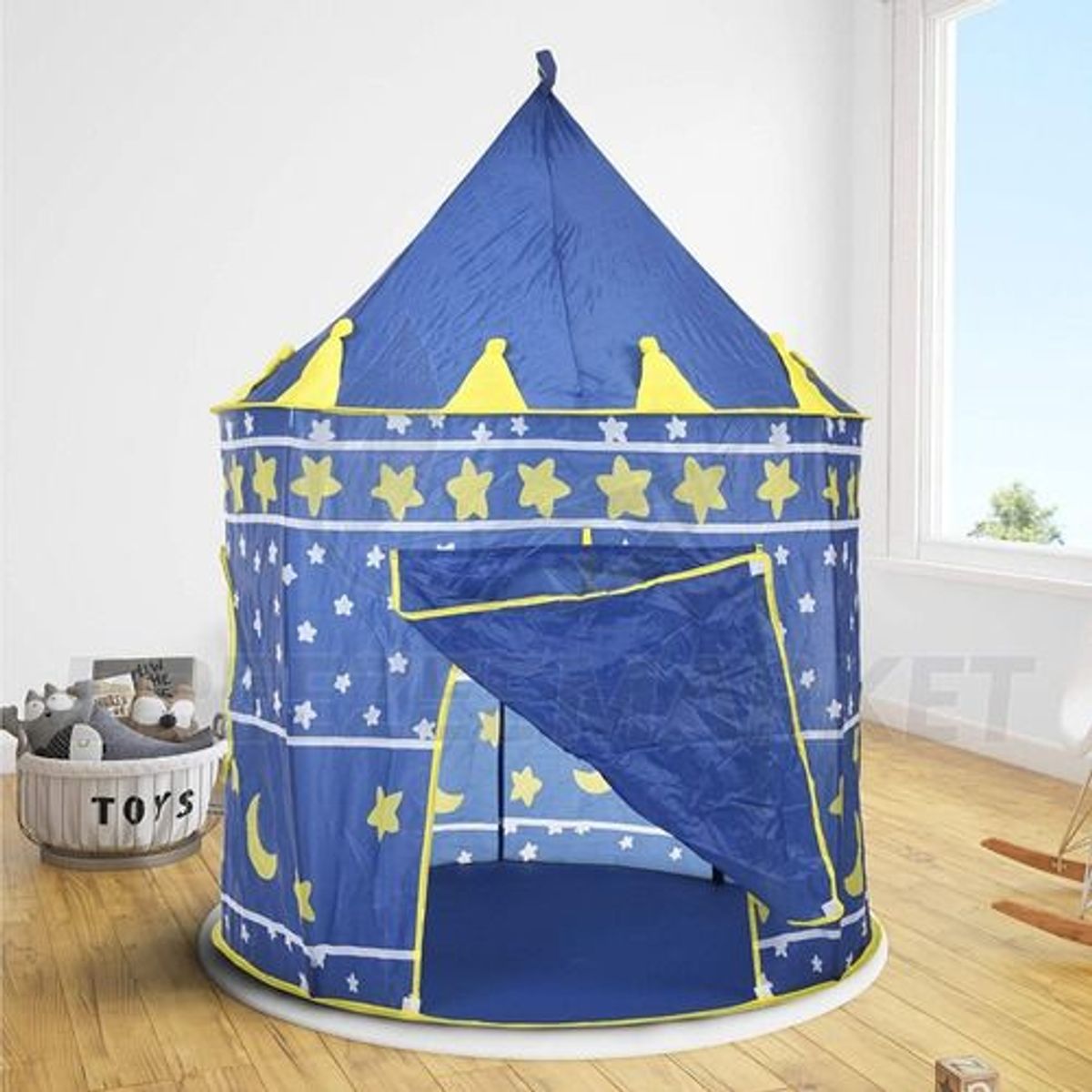 GENERICO - Carpa Infantil Casita De Juegos Camping Para Niños AZUL