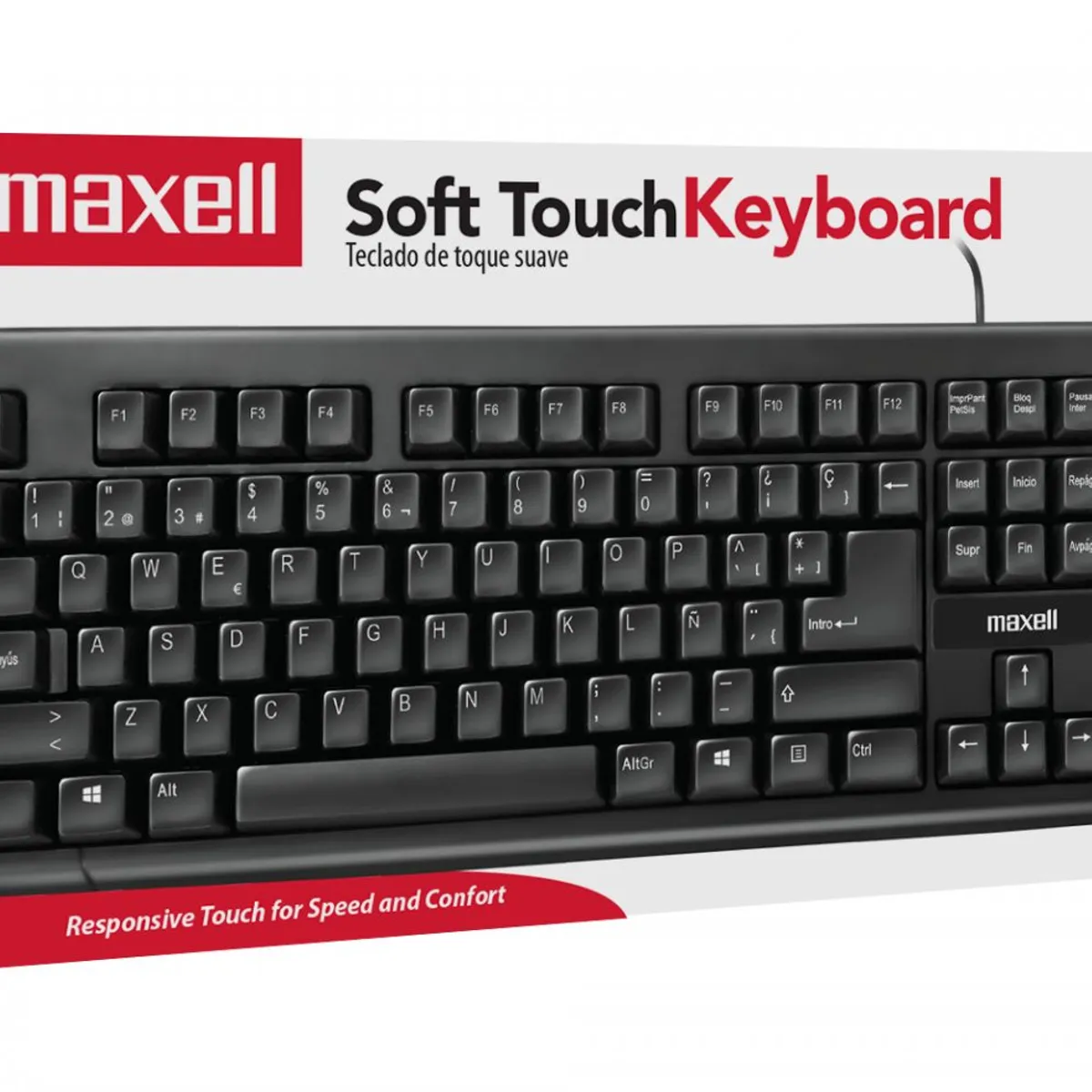 MAXELL - TECLADO ALAMBRICO MAXELL KB-90 BASICO