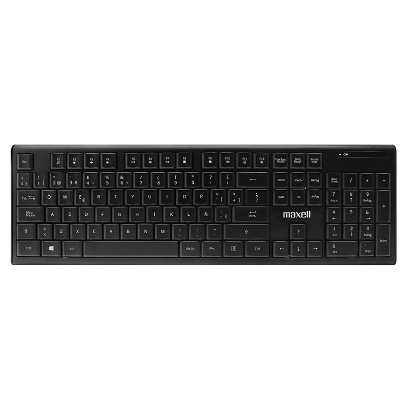 MAXELL - TECLADO INALAMBRICO MAXELL WKB-20 SLIM 24GHz