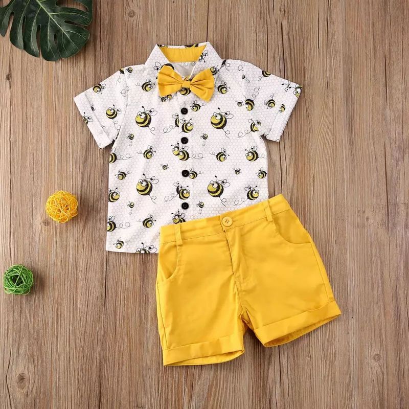 LUSOLSI - Prendas niños ropa conjuntos corbatin de vestir bebes elegantes