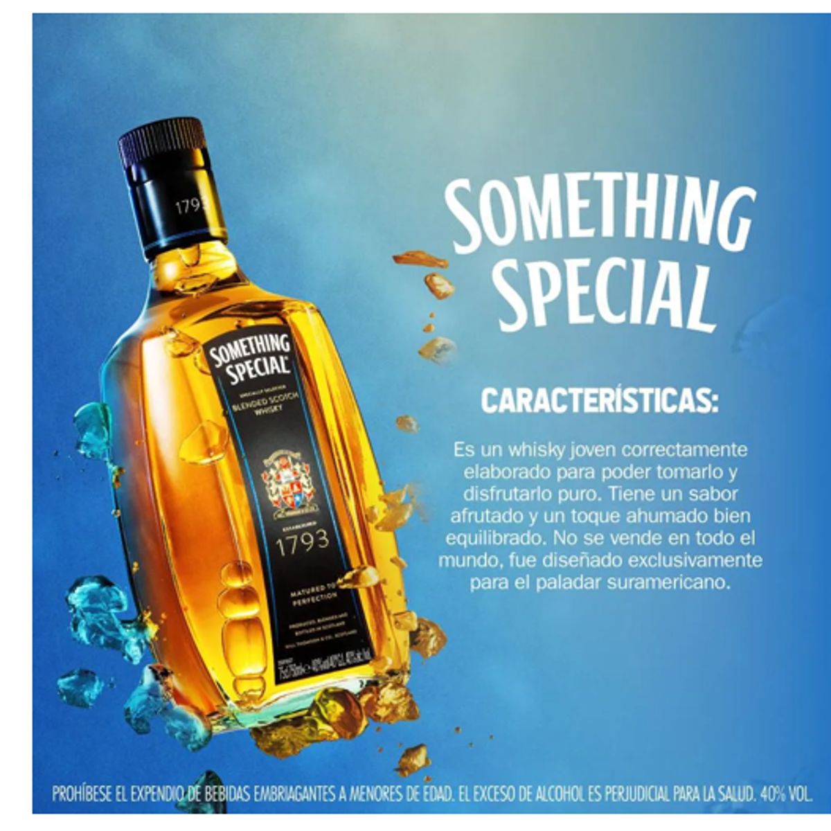 SOMETHING SPECIAL - Whisky Blended Something Special 750ml