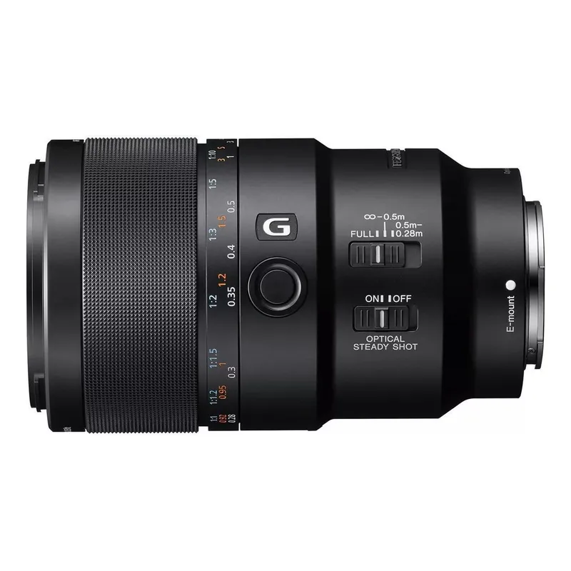SONY - Lente Sony G Macro Fe 90mm F28 Macro G Oss - Sel90m28g Montura E