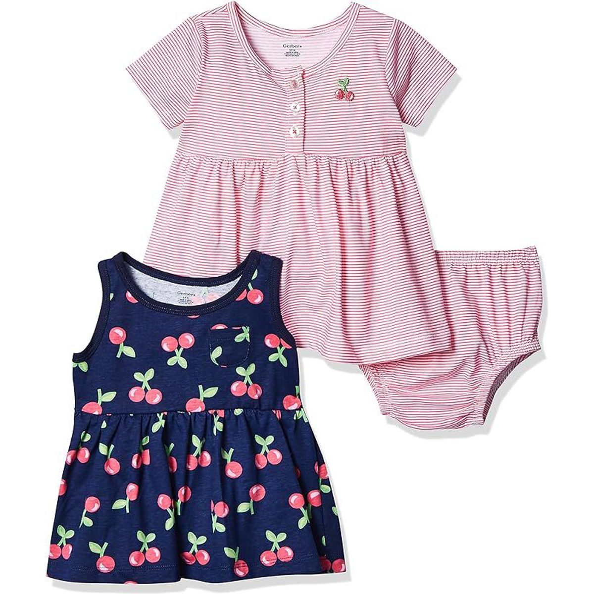 GERBER - Conjunto Gerber Cherries- Set x3.