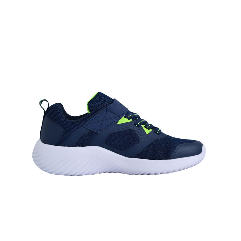 SKECHERS - Tenis Skechers Kids Bounder-Voltvor NavyLime