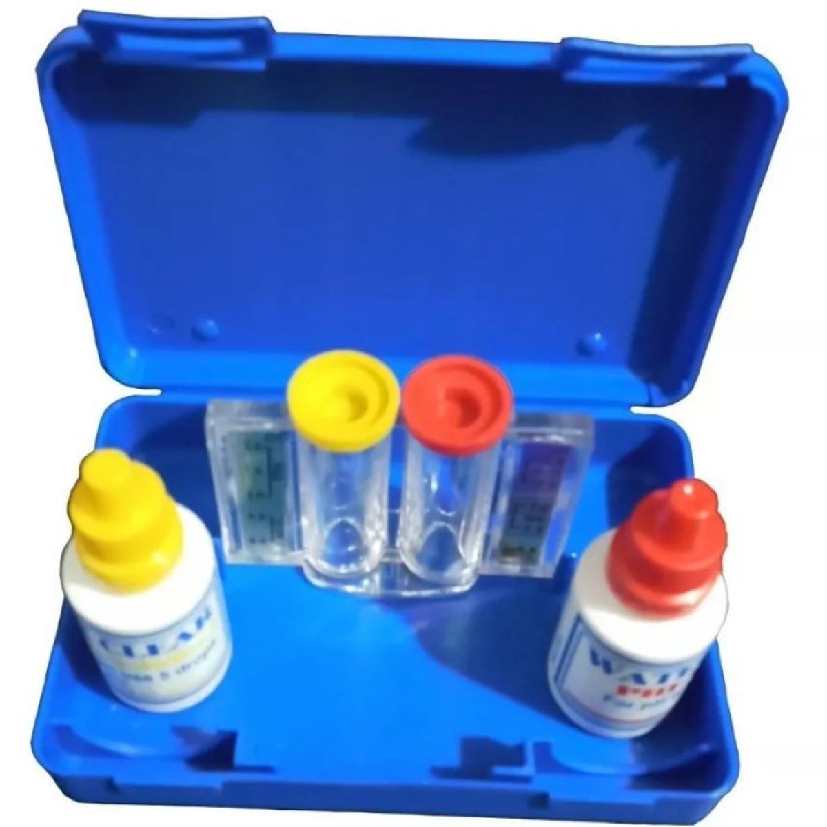 ZHOPI CO - Kit Analizador Medidor Comparador De Cloro Y Ph Con Goteros