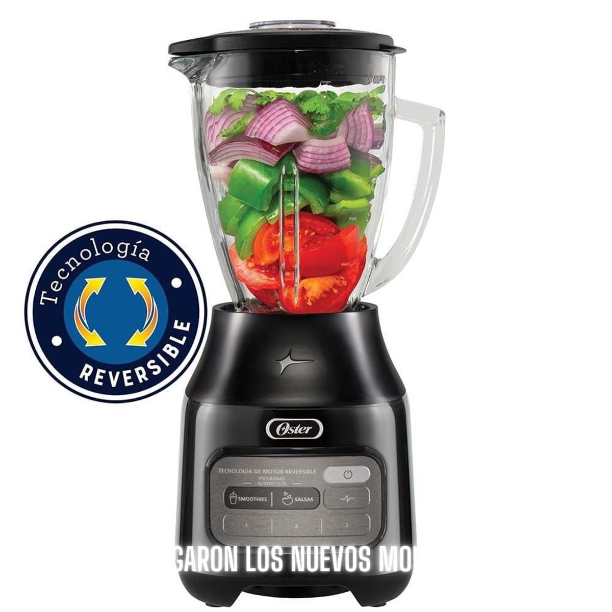 OSTER - Licuadora Oster BLSTPEG-BRT 800W 1.5L Negro 3 Vel