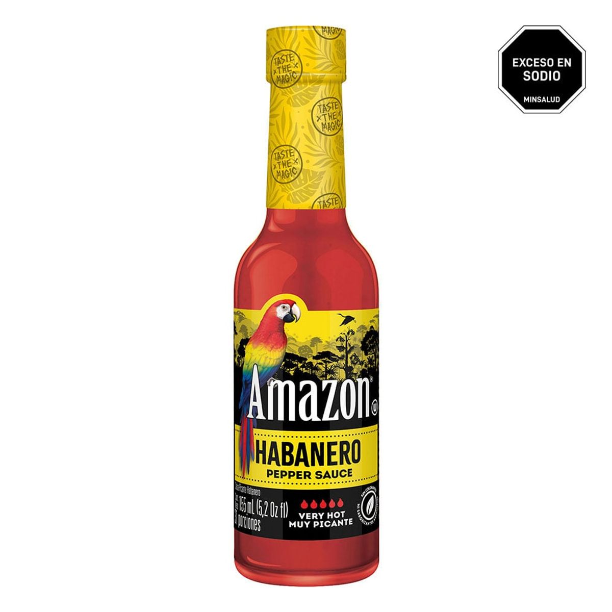 COLOMBINA - Salsa Picante Habanero Amazon X 155ml