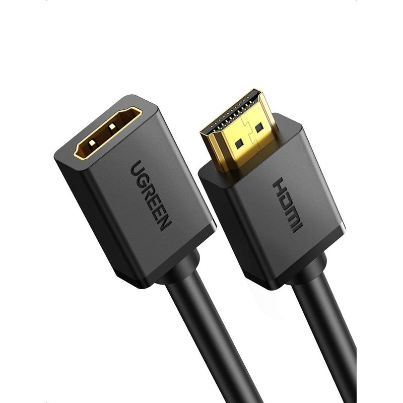 UGREEN - Cable De Extensión HDMI Full 4k 3D Macho A Hembra 1 Metro