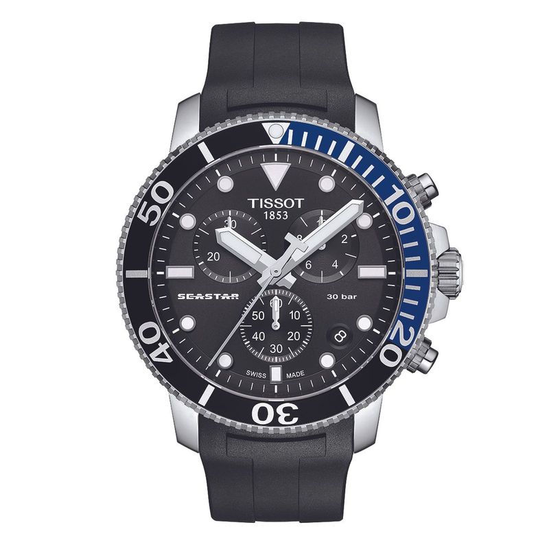 TISSOT - Reloj Tissot Seastar 1000 Chronograph T1204171705102 Hombre