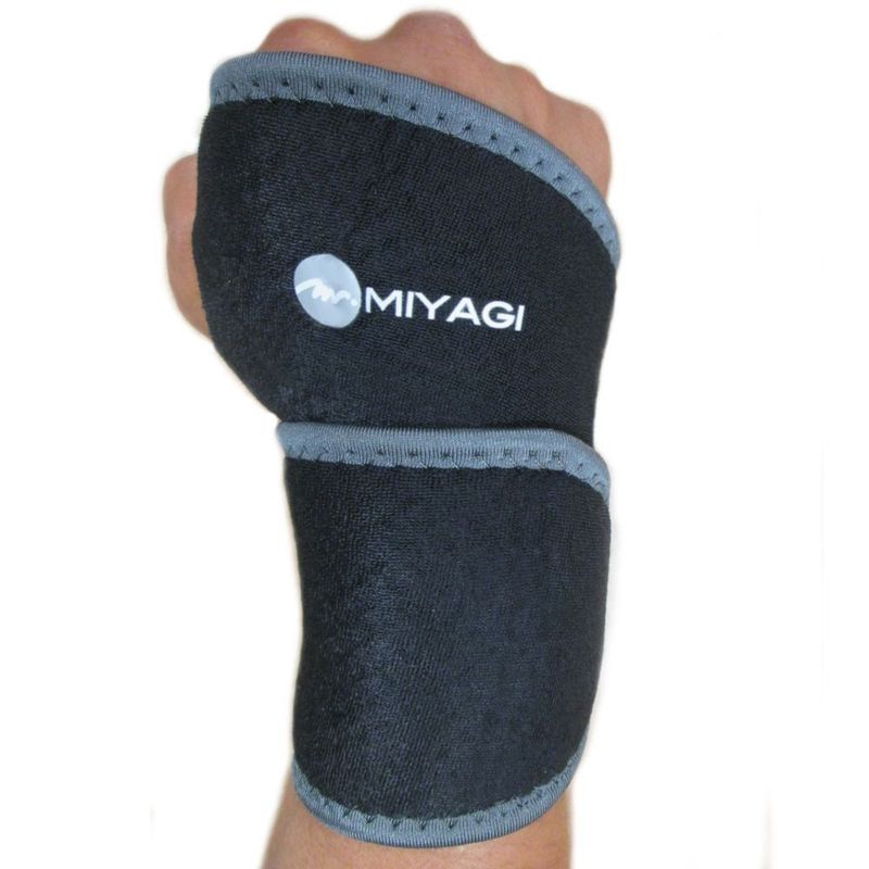 GENERICO - Muñequera Miyagi Ortopédica Deportiva Ajustable Neopreno