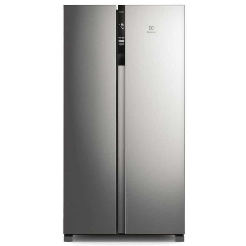 ELECTROLUX - Nevecon Electrolux 442 Litros Side  By Side Inverter Gris - ERSA44V3HVG