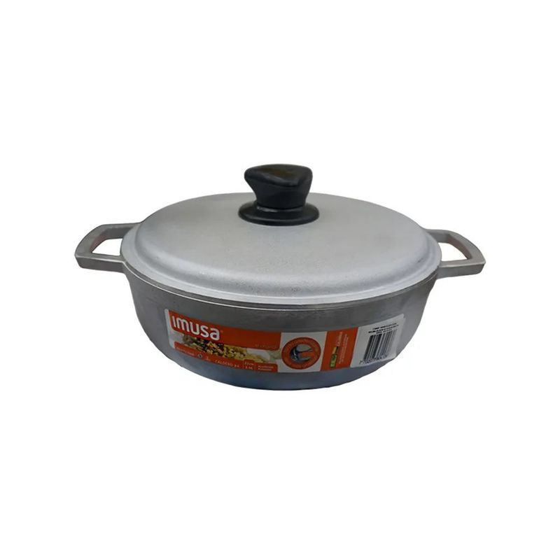 IMUSA - Caldero Imusa Aluminio Fundido 22cm