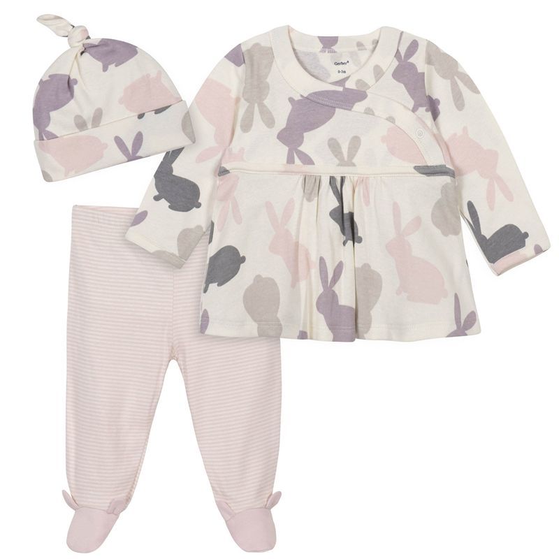 GERBER - Conjunto Gerber Bunny - Set x3.