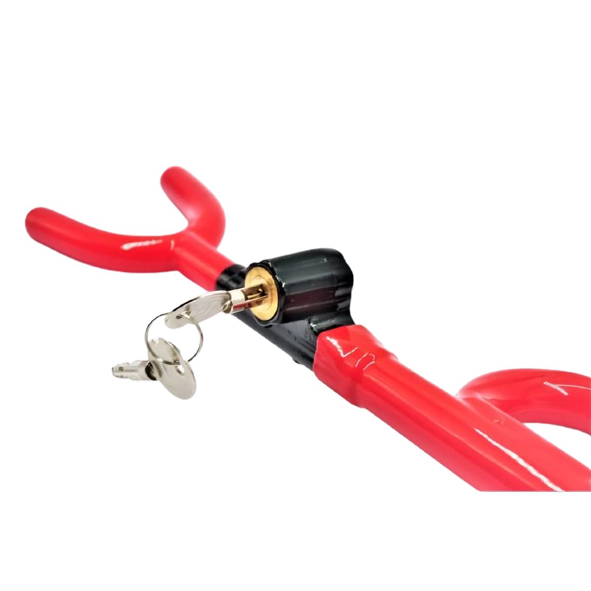 GENERICO - Seguro Timon Candado Volante Bloqueo Antirrobo Auto Camionet