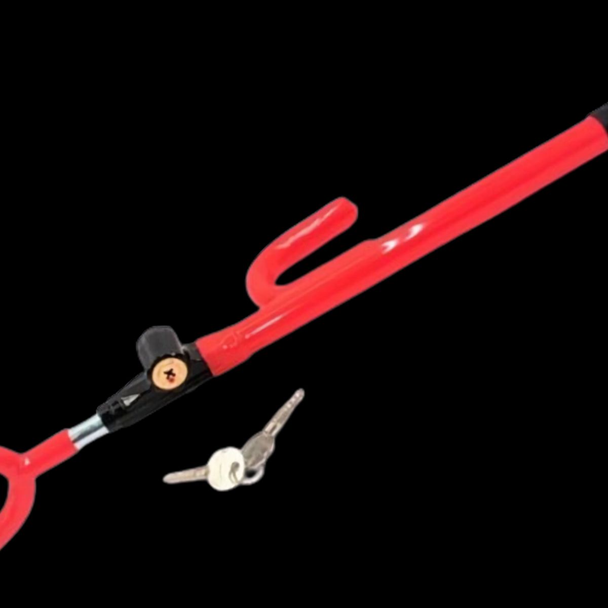 GENERICO - Seguro Timon Candado Volante Bloqueo Antirrobo Auto Camionet