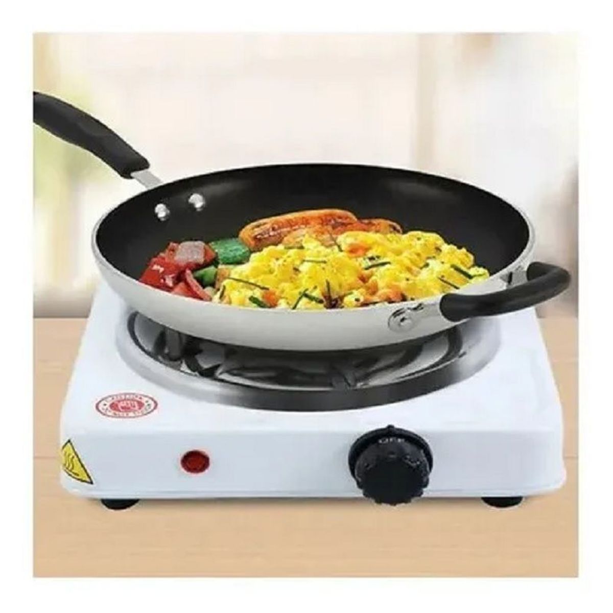 GENERICO - Estufa Eléctrica Portátil Cocina Un Puesto Fogón 1 Parrilla