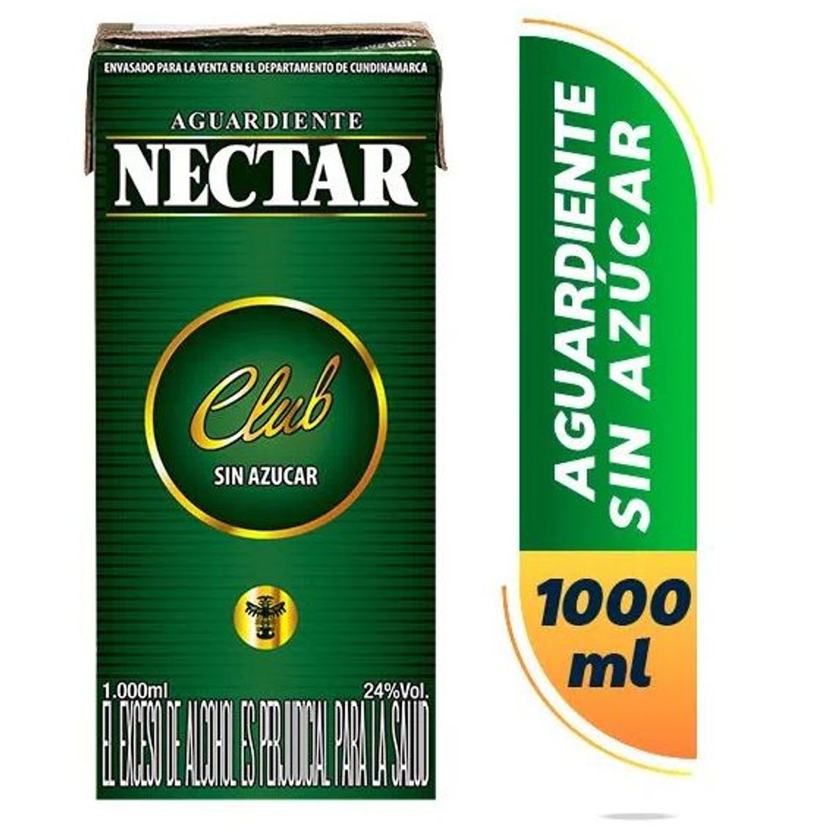 NECTAR - Aguardiente Nectar verde 1000ml
