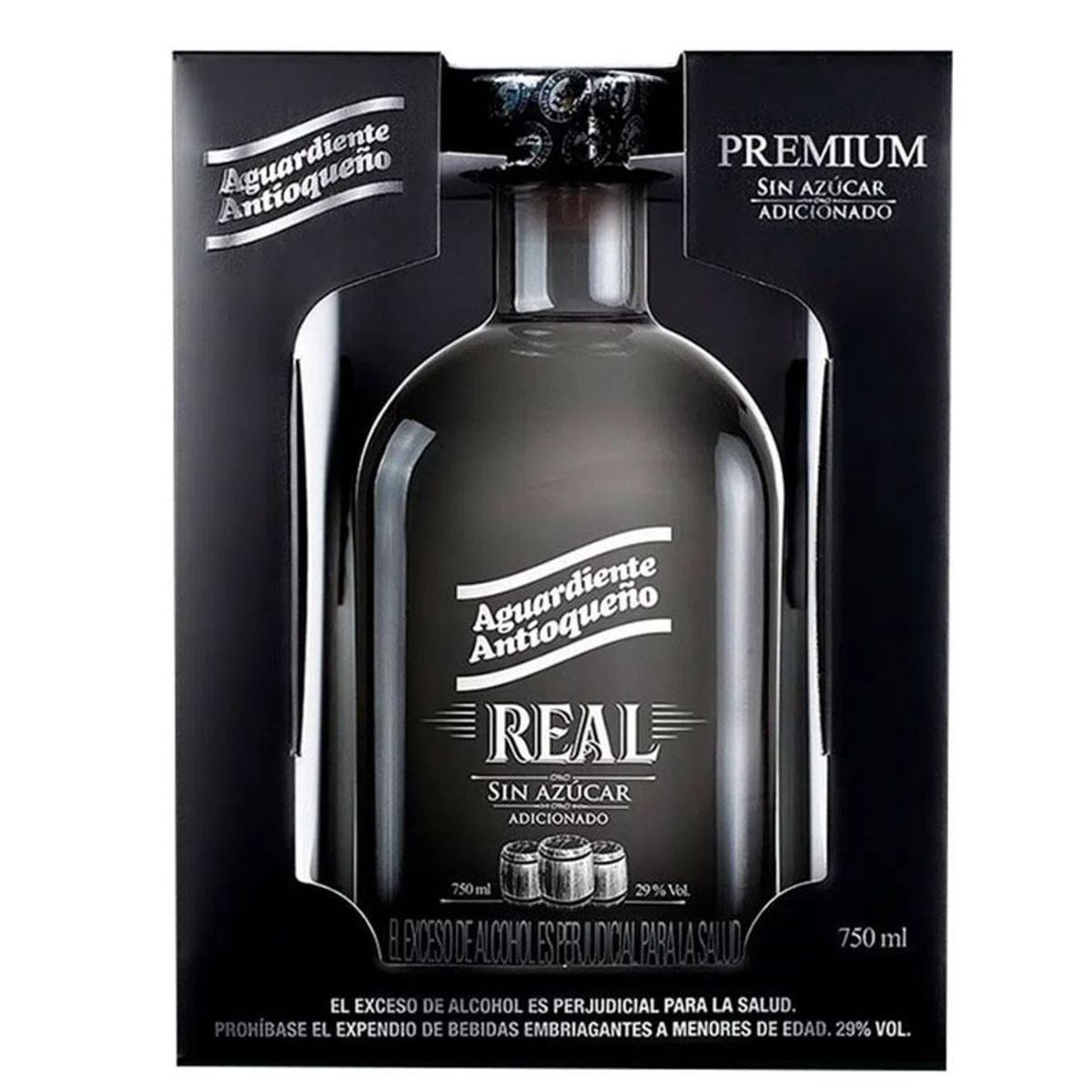 ANTIOQUEÑO - Aguardiente Real Antioqueño Premium 750m