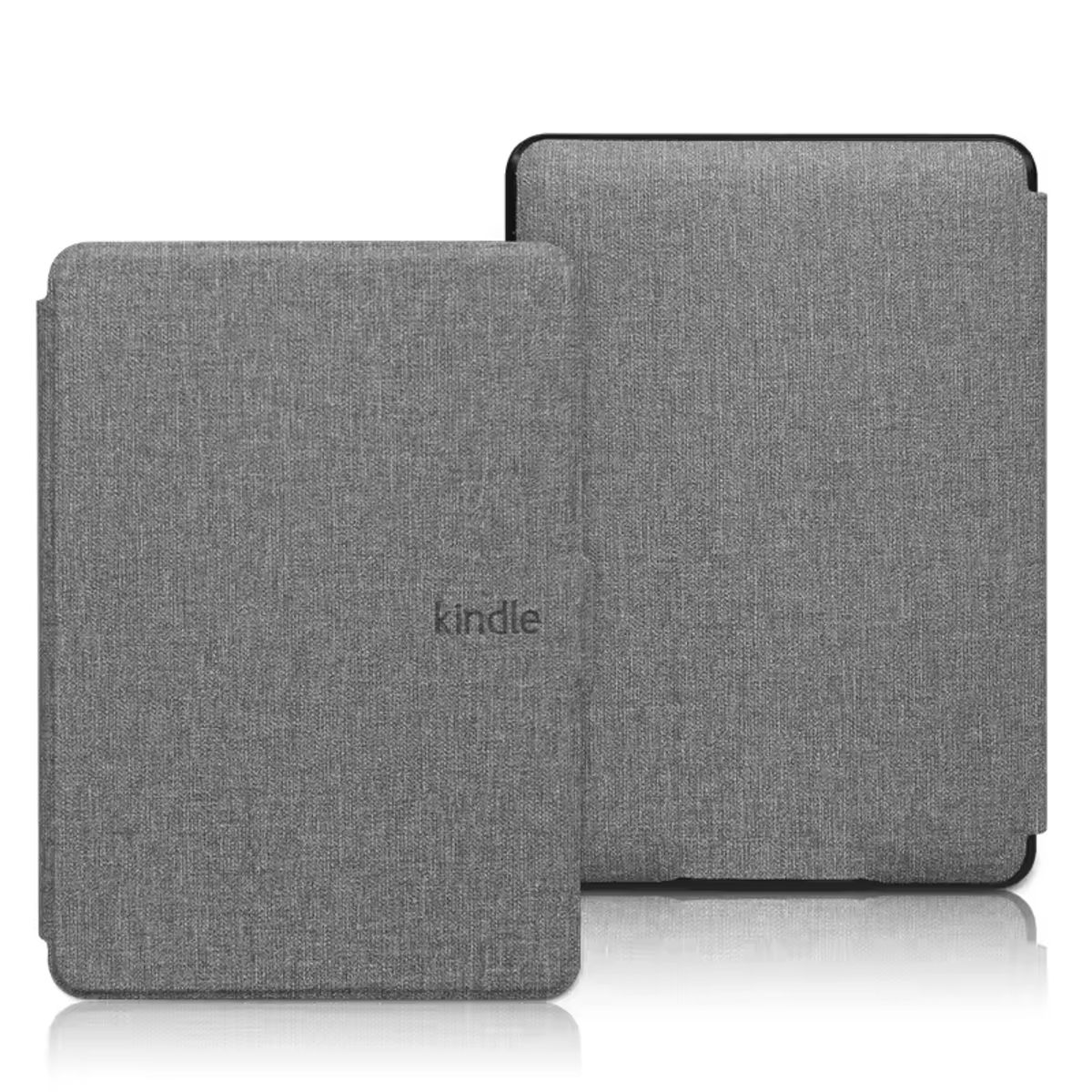 KINDLE - Funda Estuche Kindle Basic 11ht Gen 6 pulg 2022, 2024 Gris