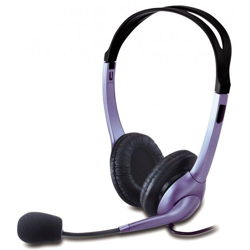 GENIUS - Diadema Con Micrófono Genius HS-04S Con Cancelación De Ruido