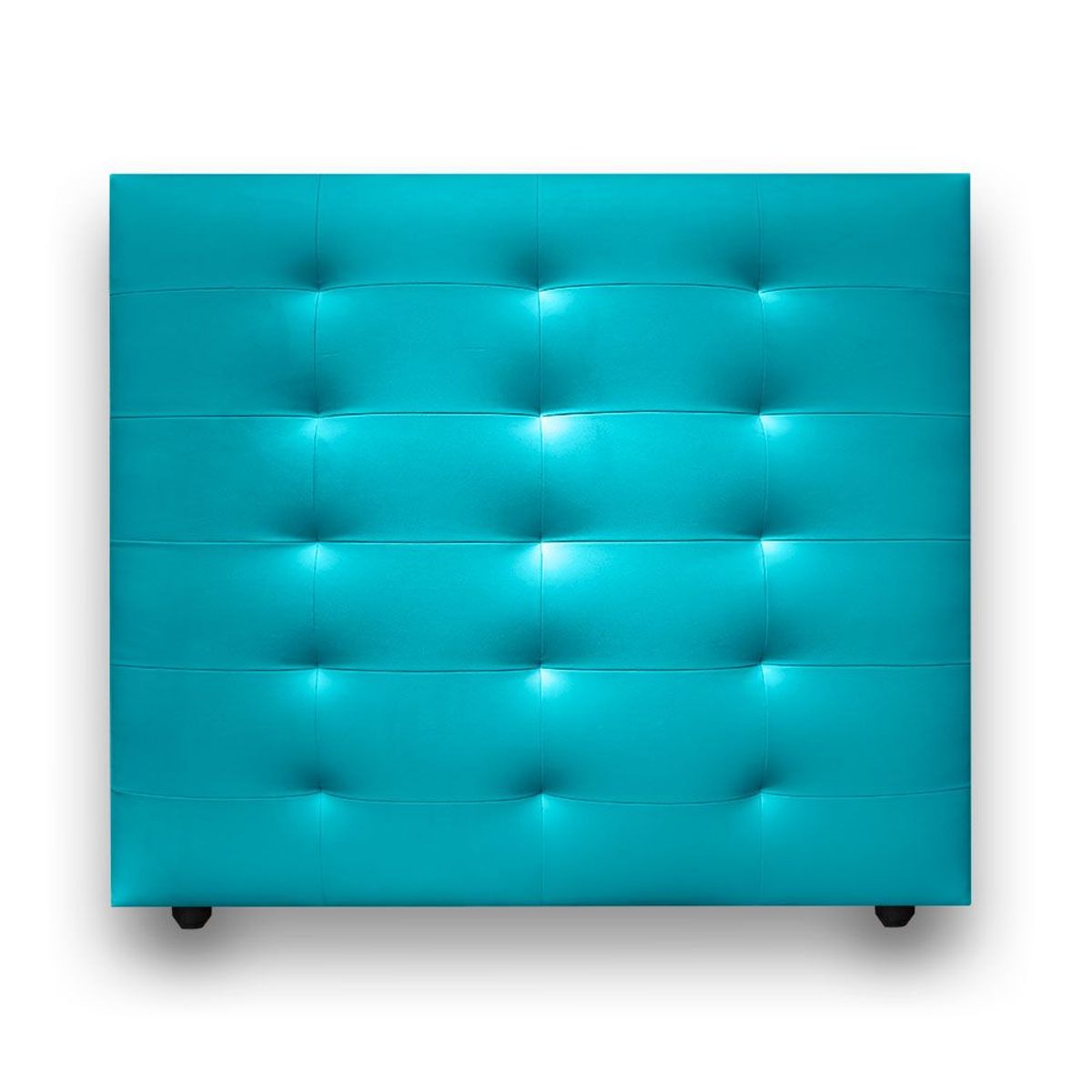 MAGIC CLASS - CABECERO HORSE DE PISO120X120 ECOCUERO AZUL