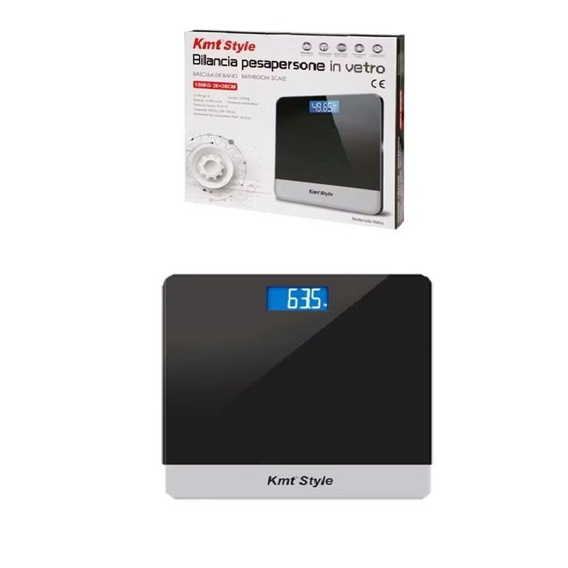 GENERICO - Bascula Digital Pesa de Baño Personal 180kg