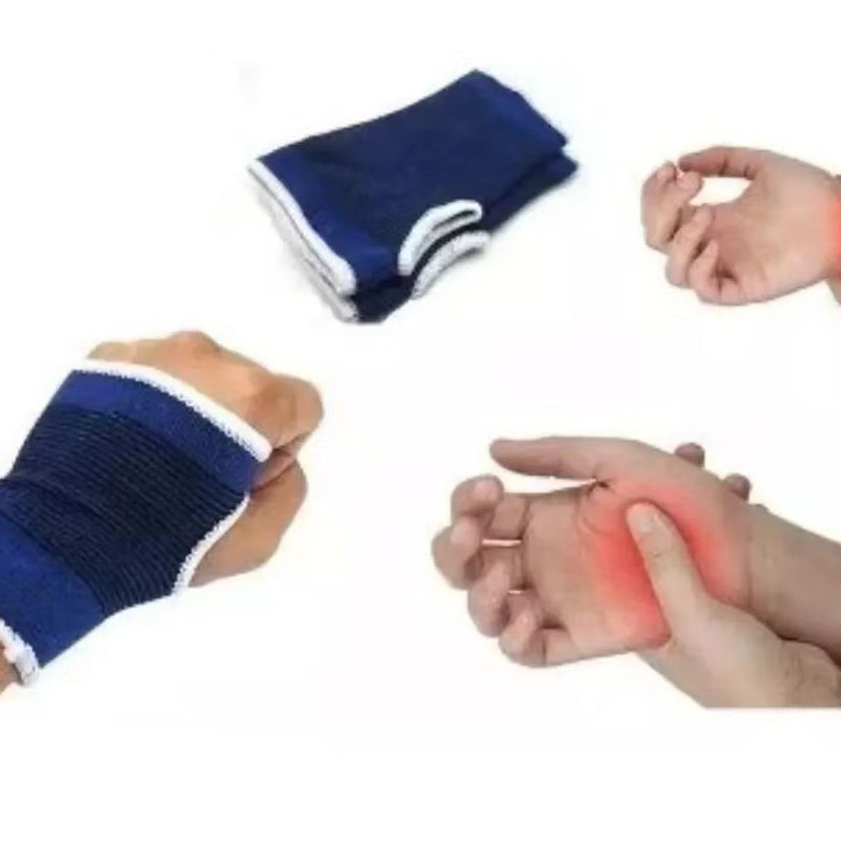 GENERICO - Muñequera Ortopédica Soporte Tunel Carpiano Mano.---