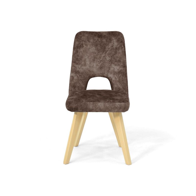 VENECIA - Silla Leira Tela Taupe