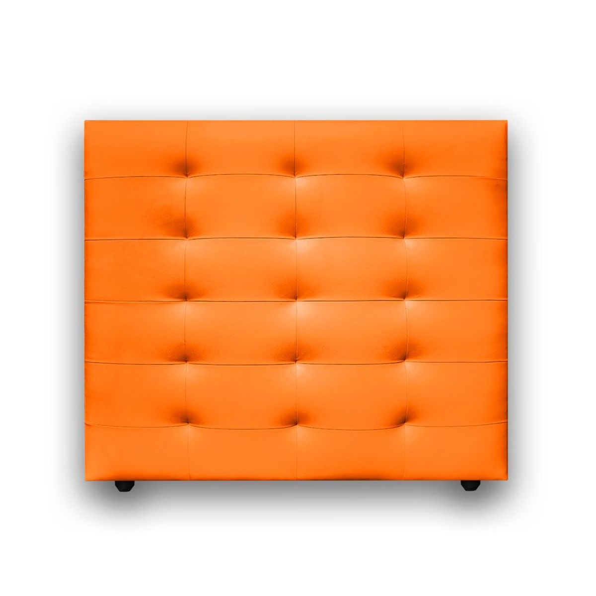 MAGIC CLASS - CABECERO HORSE DE PISO160X120 MICROFIBRA NARANJA