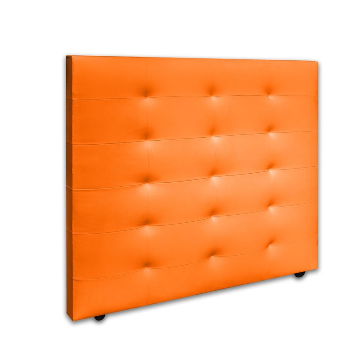 MAGIC CLASS - CABECERO HORSE DE PISO160X120 MICROFIBRA NARANJA